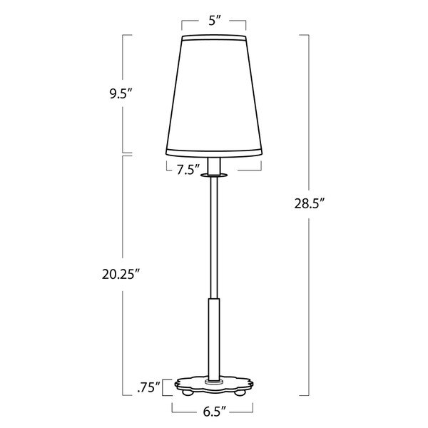 Daisy Buffet Lamp